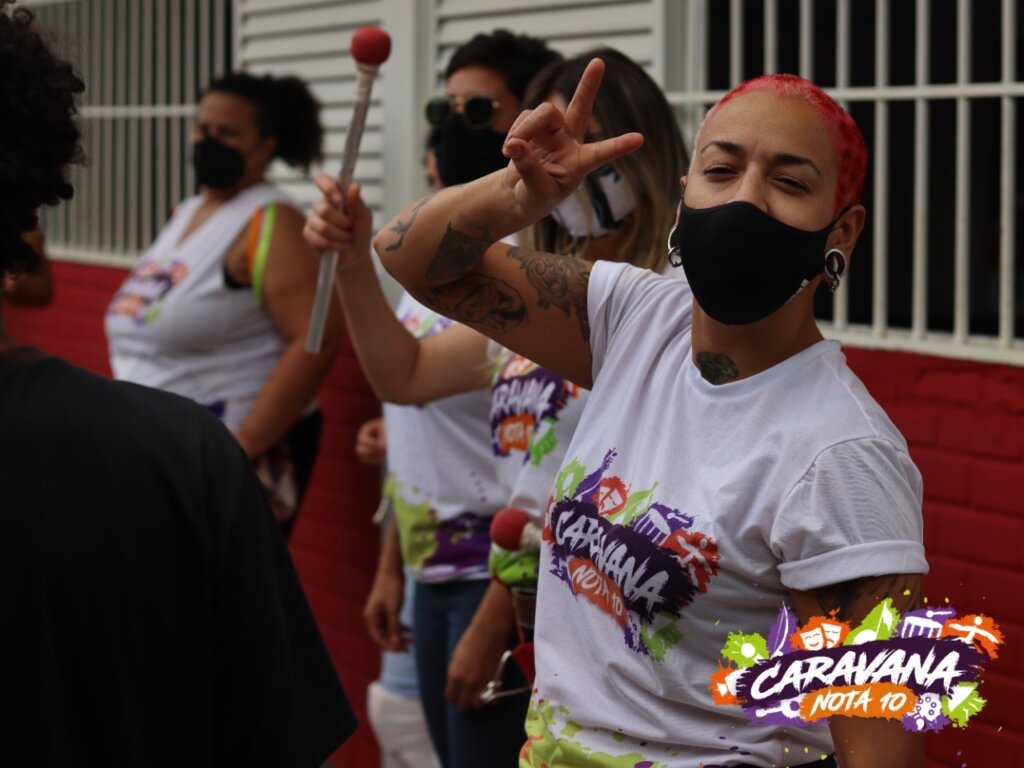 Projeto Caravana Nota 10 percorre escolas do DF para levar cultura e arte aos estudantes