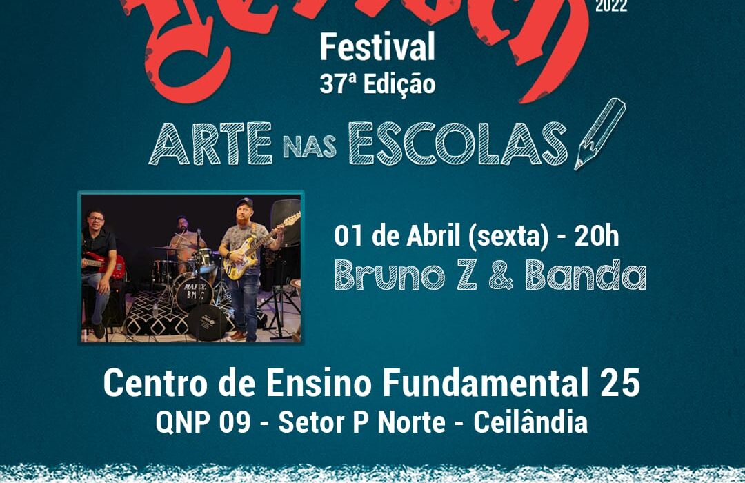 scolas públicas da Ceilândia recebem Festival de Rock - Ferrock