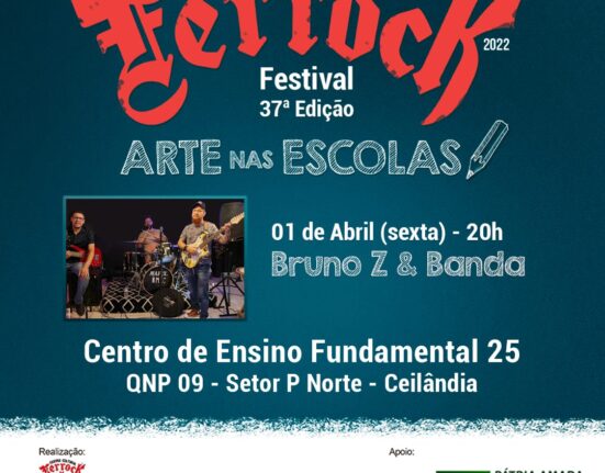scolas públicas da Ceilândia recebem Festival de Rock - Ferrock