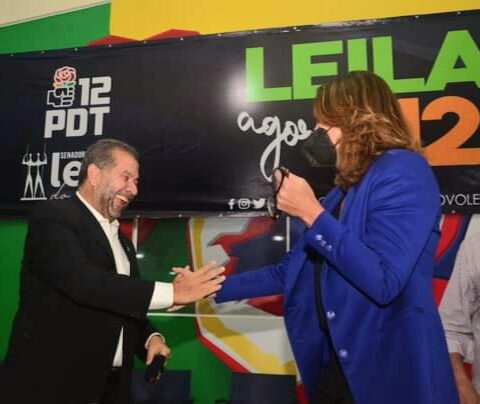 Leila do vôlei se filia ao PDT no DF