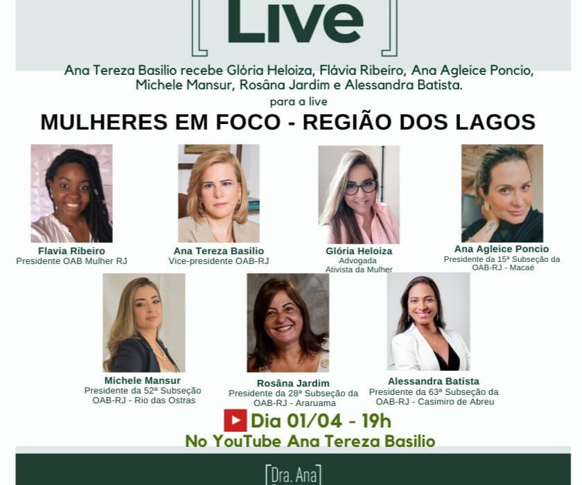 Mulheres em foco live