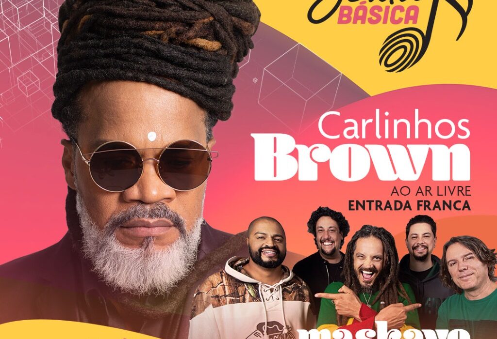 Carlinhos Brown e Maskavo dia 29/04 no Setor Bancário Sul - DE GRAÇA Eventos