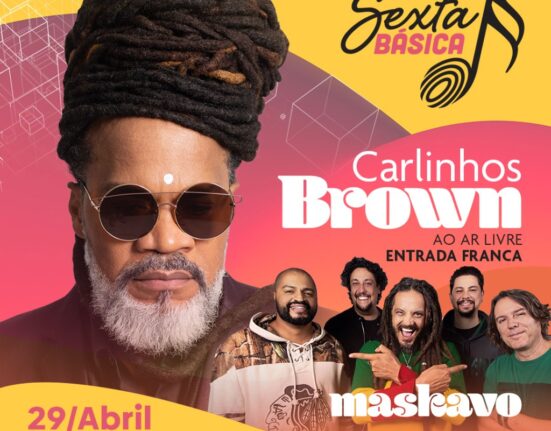 Carlinhos Brown e Maskavo dia 29/04 no Setor Bancário Sul - DE GRAÇA Eventos