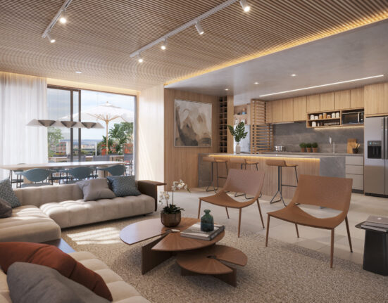 Harmonia entre conforto e elegância: conheça o projeto arquitetônico do lançamento Casa Pedra