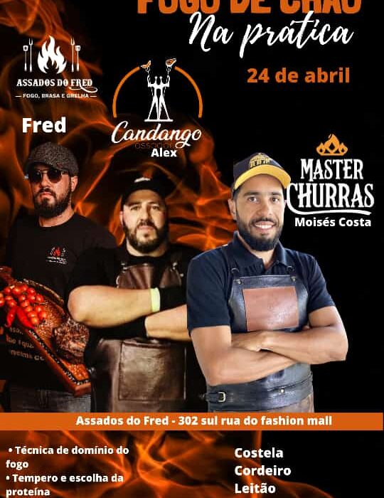 Brasília ganha de presente de aniversário Festival do Assados do Fred no dia do Churrasco Gastronomia