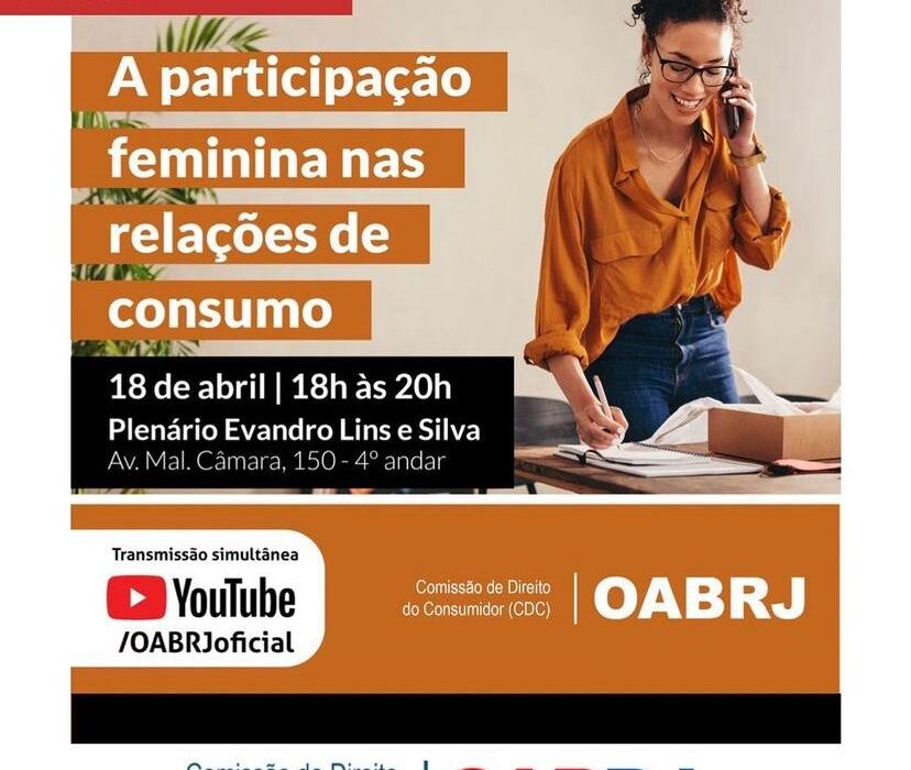 A participação feminina nas relações de consumo live