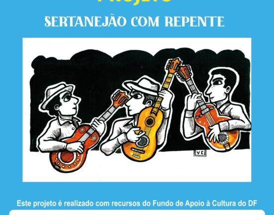 Música Sertaneja, Cantoria de Repente, Poesia e muito mais no Guará, Vicente Pires e Taguatinga no projeto "Sertanejão com Repente" Saúde