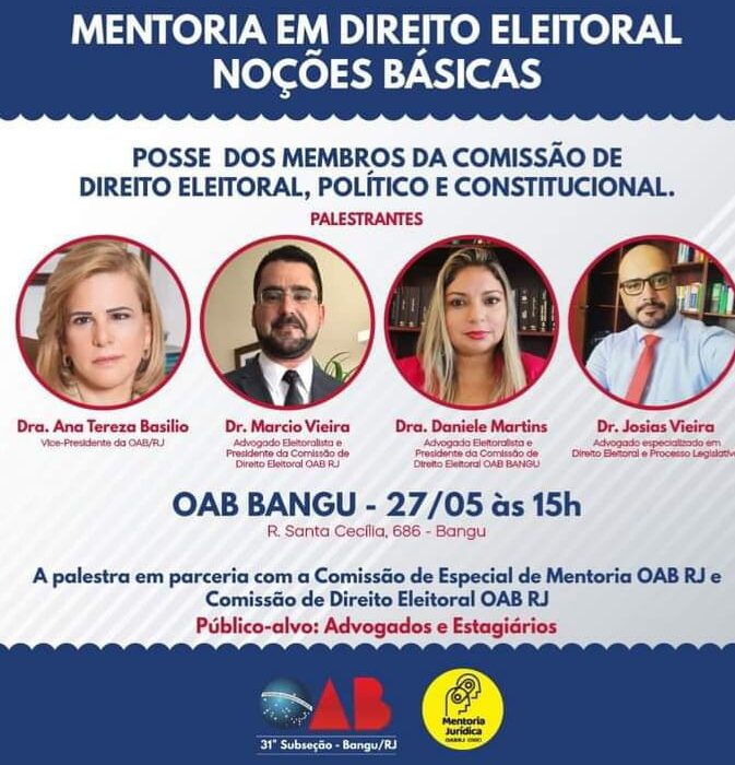 Mentoria em Direito Eleitoral live