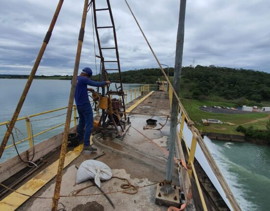 Barragem do Descoberto recebe instrumentos de medição Educação