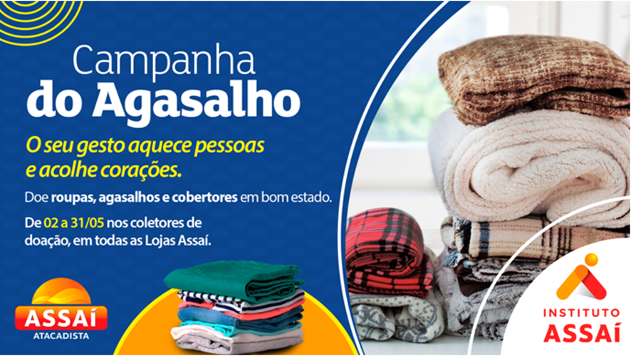 Campanha do Agasalho Assaí DF Notícias