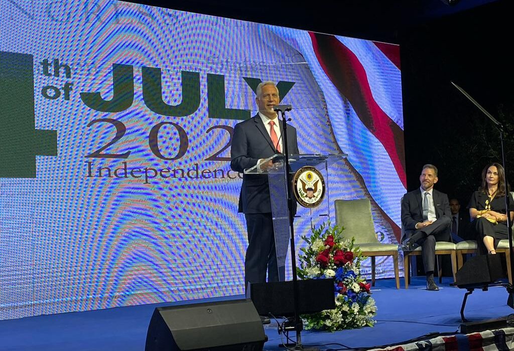 Embaixada dos Estados Unidos comemora 4 de julho com uma grande festa Internacional