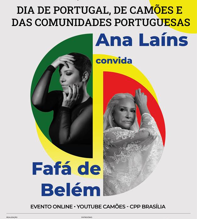 Cantoras Ana Laíns e Fafá de Belém celebram o Dia de Portugal, de Camões e das Comunidades Portuguesas Internacional