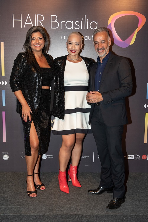 Lançamento da Hair Brasília and Beauty movimenta noite brasiliense Beleza