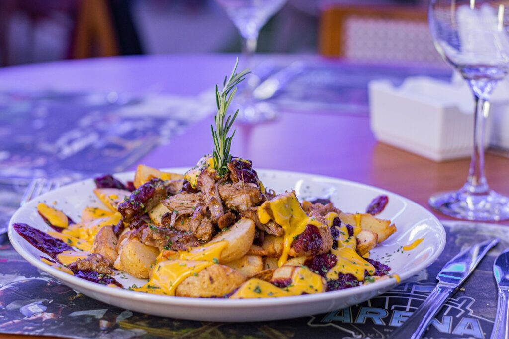 Opções saborosas para o almoço no Arena Dudu Camargo Gastronomia