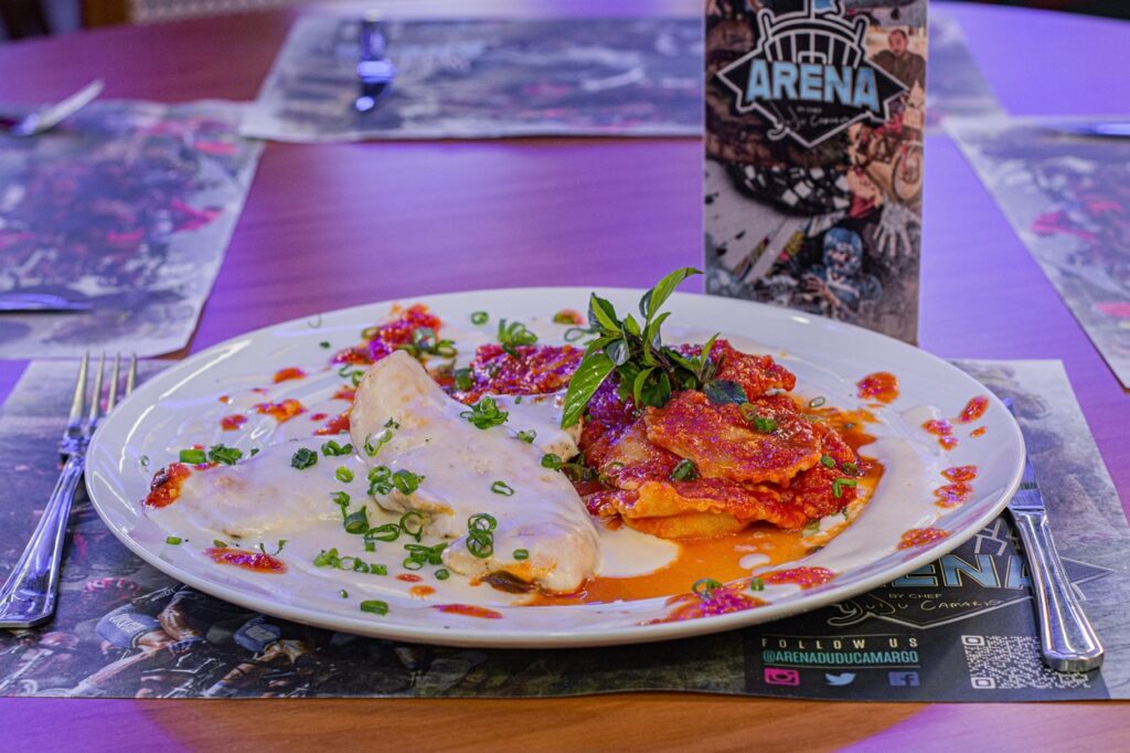 Opções saborosas para o almoço no Arena Dudu Camargo Gastronomia