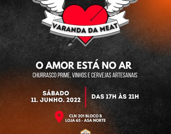 Vem aí a 7ª Varanda da Meat, com tema: o amor está no ar construção