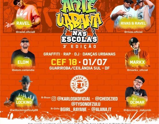 3° Encontro de Arte Urbana Nas Escolas Geral