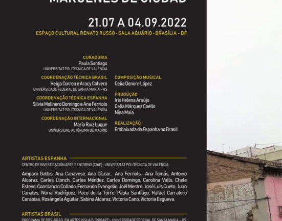 A Embaixada da Espanha no Brasil apresenta a exposição ‘Margens da Cidade/Márgenes de ciudad’ em Brasília Teatro