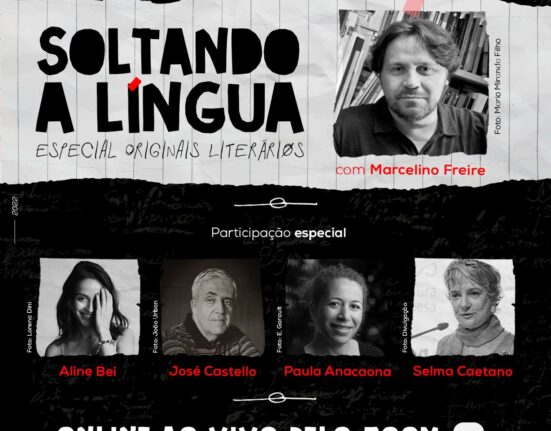 Oficina Soltando a Língua, com Marcelino Freire, está com inscrições abertas