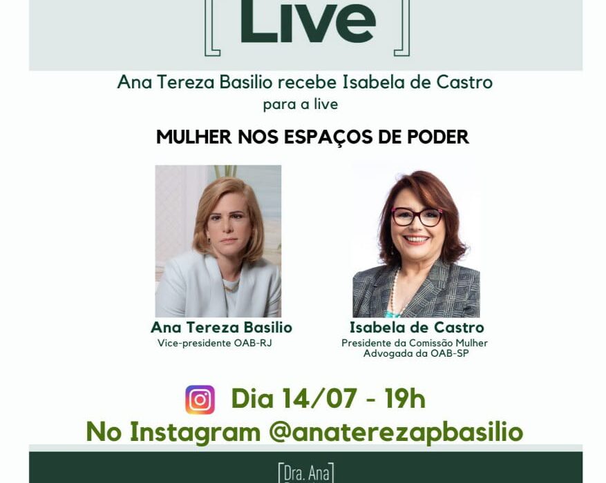 Mulher nos Espaços do Poder live