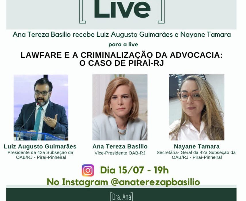 A criminalização da advocacia live