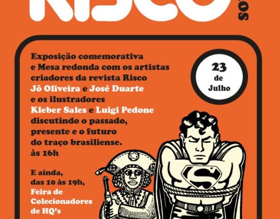 Risco 45 Anos e Feira Rabiscão Ilustrado no Espaço Cultural Renato Russo Concurso