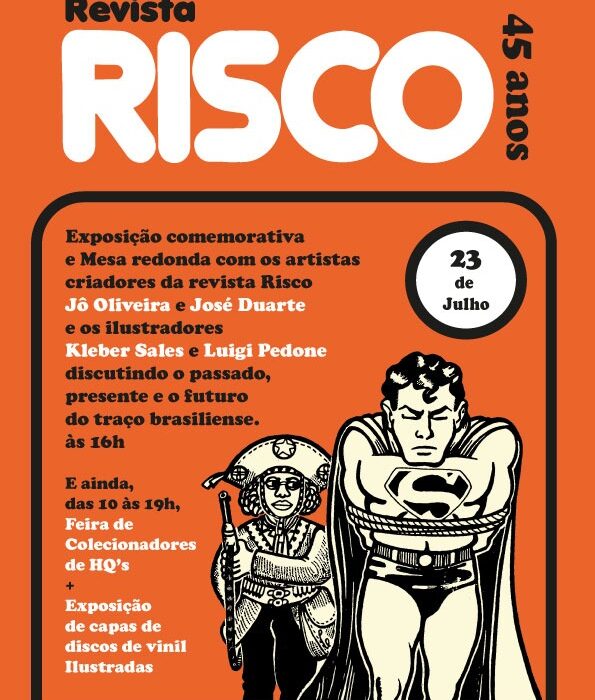Risco 45 Anos e Feira Rabiscão Ilustrado no Espaço Cultural Renato Russo Geral