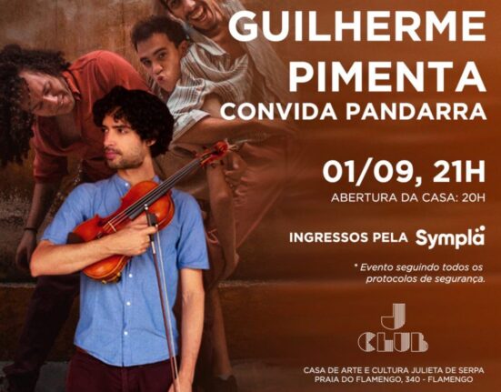 Guilherme Pimenta e Trio Pandarra na Julieta de Serpa Colunismo Social