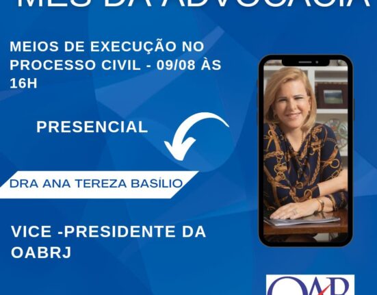 Semana e Mês da Advocacia.  Rio de janeiro