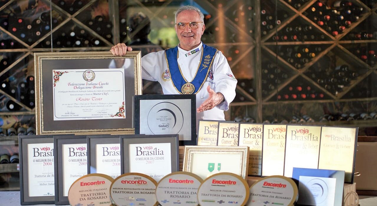 O italiano mais premiado de Brasília comemora 20 anos Gastronomia