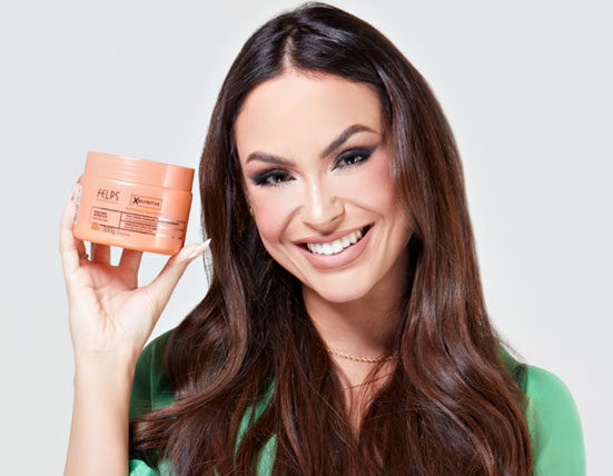 Sarah Andrade, Embaixadora Felps Professional, confirma presença na 'Beaty Fair 2022' Música