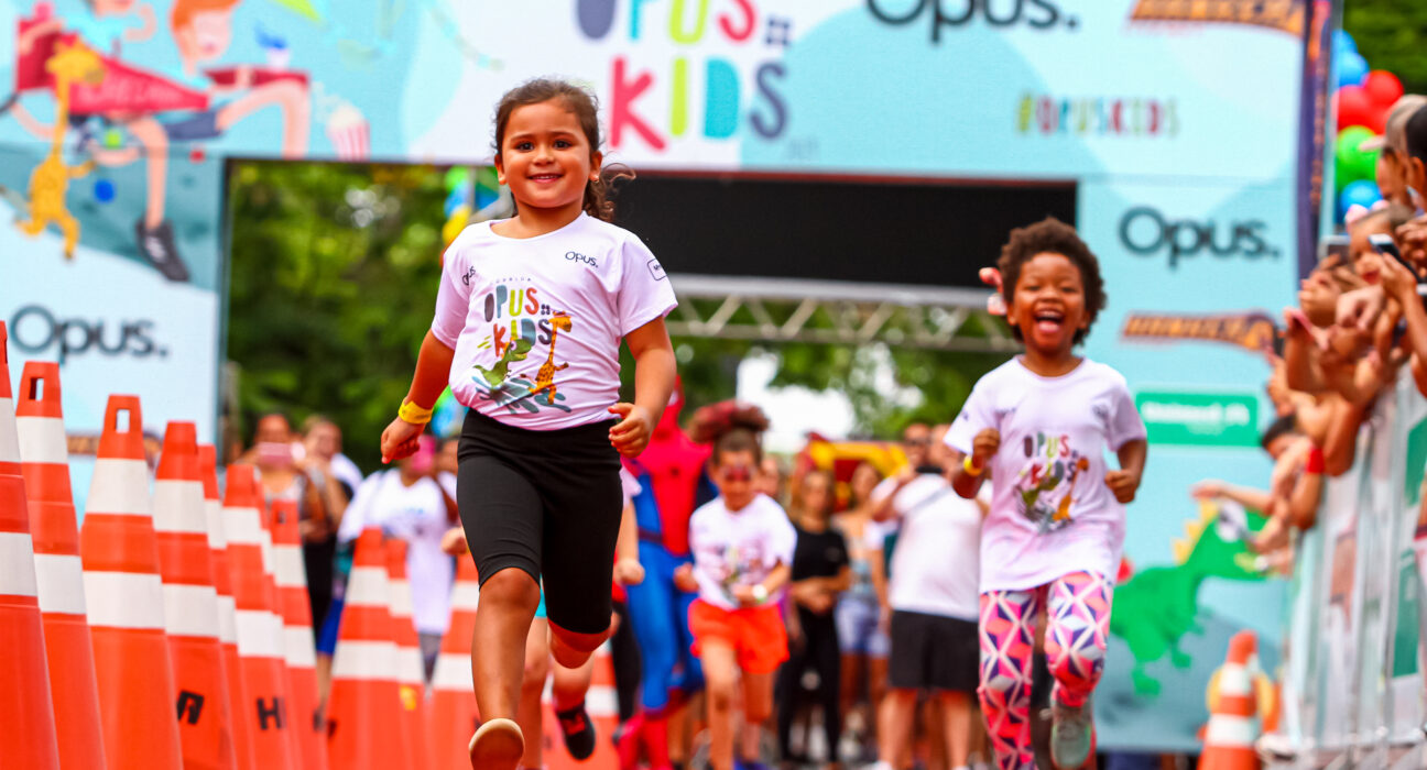 Corrida de rua Opus Kids está com inscrições abertas Eventos
