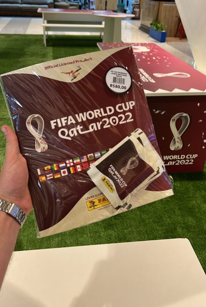 Conjunto Nacional tem pronto de troca de figurinhas da Copa do Mundo FIFA 2022 Eventos
