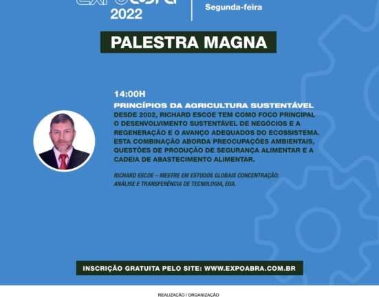 Agricultura sustentável traz rendimentos até 12 vezes maiores da lavoura e redução expressiva no uso de água Gastronomia