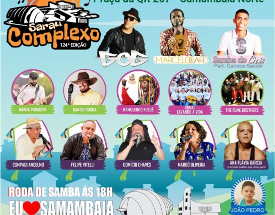 Sarau Complexo: Celebra à cultura do Distrito Federal nesta sexta Economia