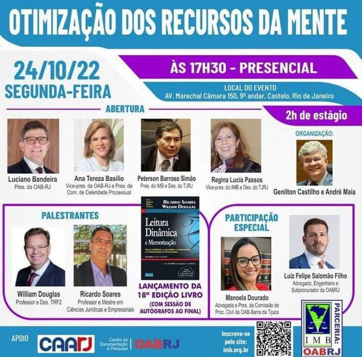 Organização dos Recursos da Mente Eventos