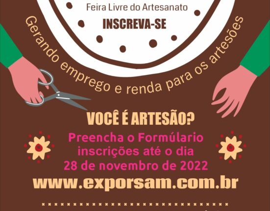Exporsam: feira livre do artesanato abre inscrições para Artesãos locais Saúde