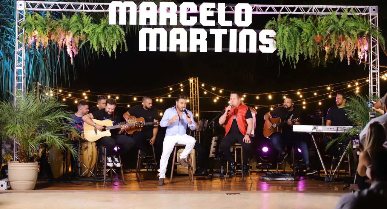 Marcelo Martins grava DVD solo com a participação do Marrone Música