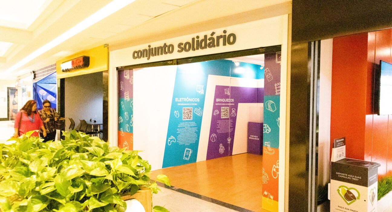 Conjunto Nacional recebe doações em espaço solidário Geral