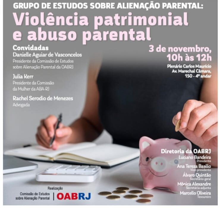 Violência patrimonial e abuso parental Eventos