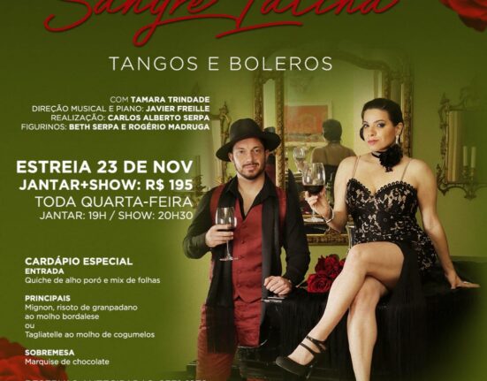 Tangos e Boleros na Julieta de Serpa Colunismo Social