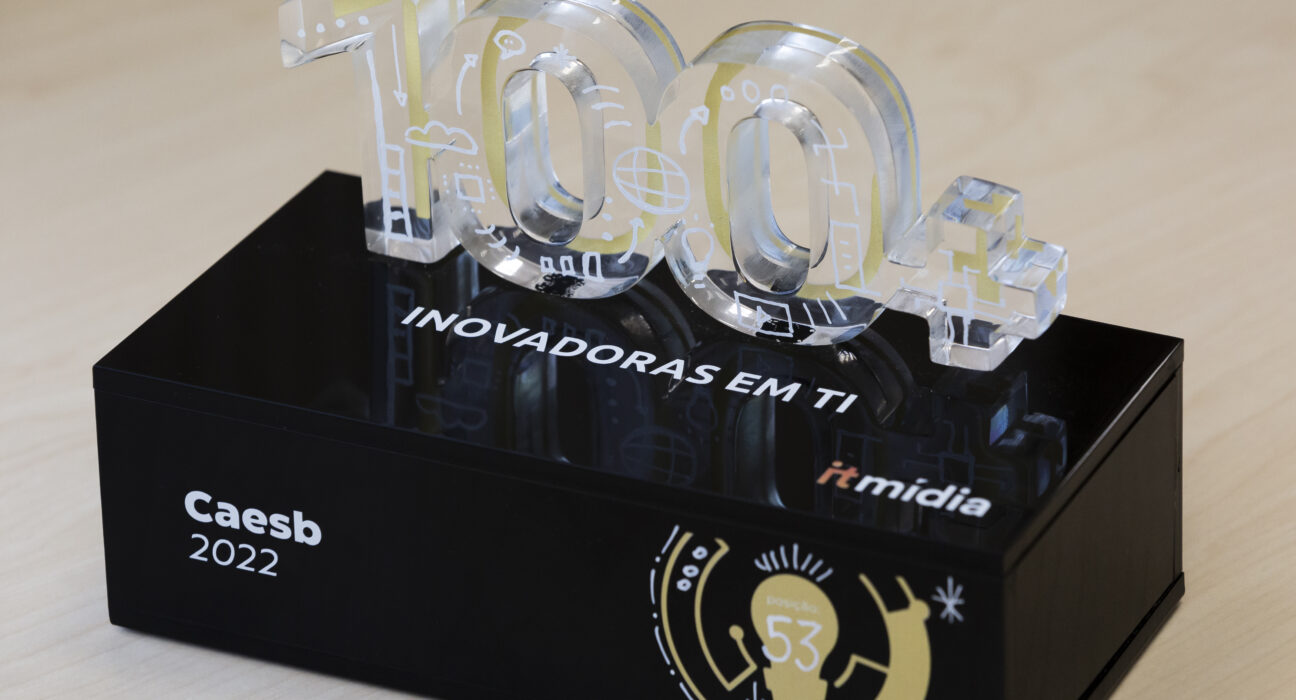 Caesb entre as 100+ inovadoras de TI no Brasil Caesb