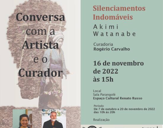 Encontro com a artista Akimi Watanabe e com o curador Rogério Carvalho Saúde