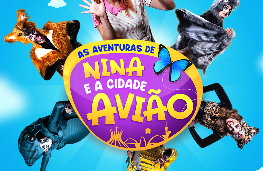 As Aventuras de Nina e a Cidade Avião" ÚLTIMA APRESENTAÇÃO DE 2022 Teatro