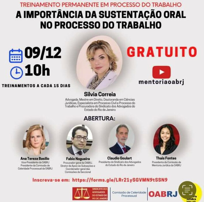 Treinamento Permanente em Processo do Trabalho Eventos