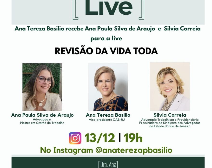 Revisão da vida toda Eventos