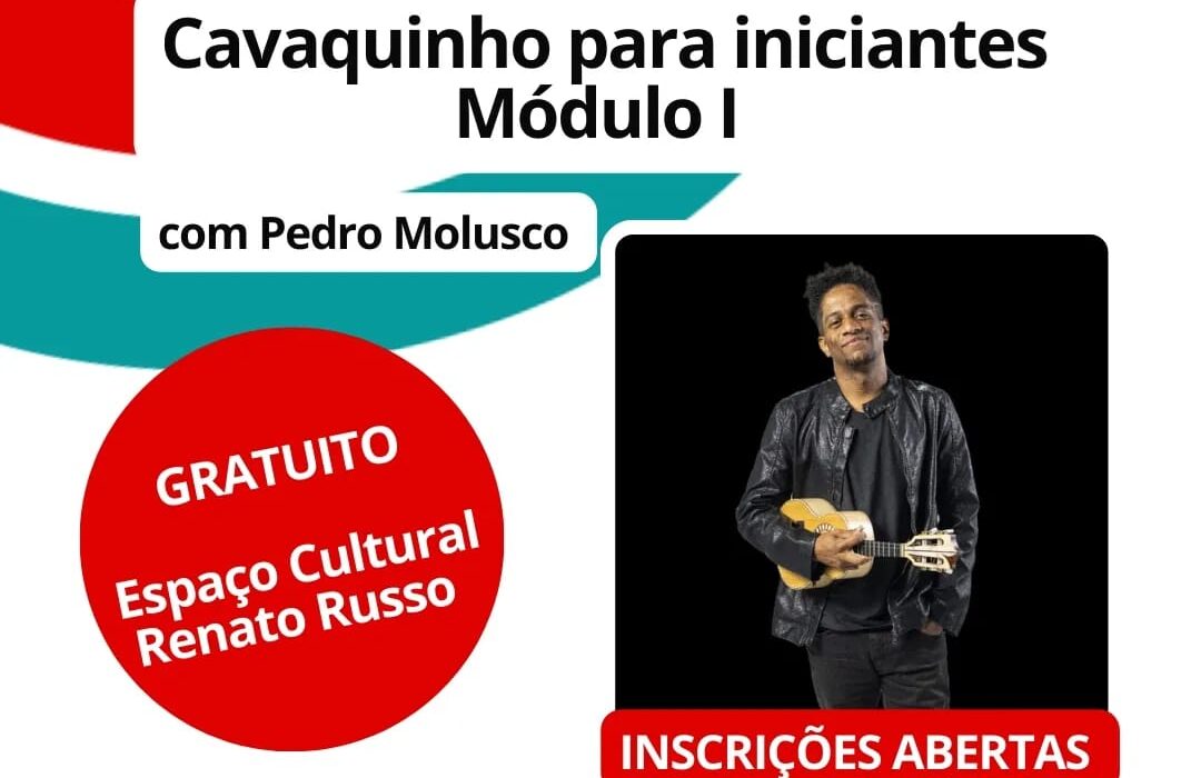 Espaço Cultural Renato Russo abre inscrições para cursos gratuitos de teatro e cavaquinho Educação
