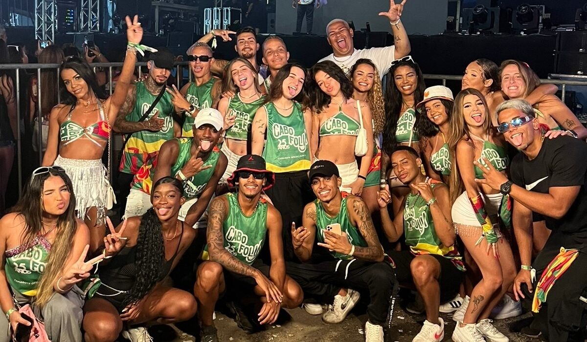 Mansão Cabofolia reuniu influencers de todo o estado Carnaval
