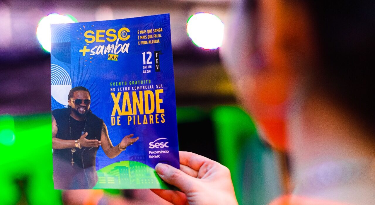 Sesc+Samba: alegria e diversão em Brasília Carnaval