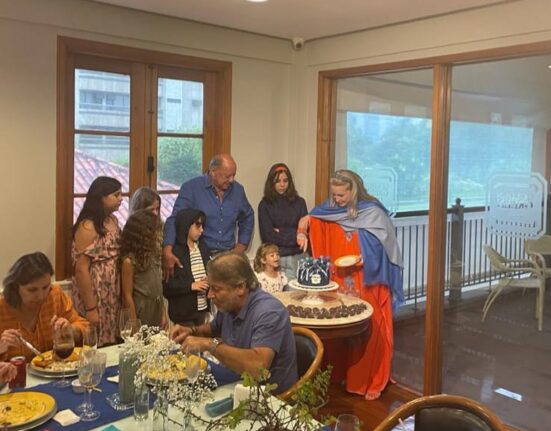 Aniversário em família Colunismo Social